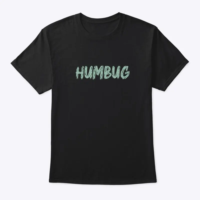 Humbug Green 'Text' Logo T-Shirt